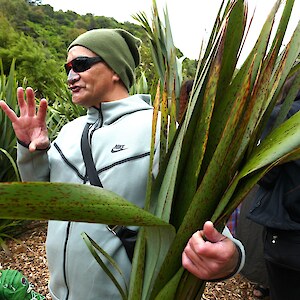 Frank Topia, Ōtari Raranga Weavers